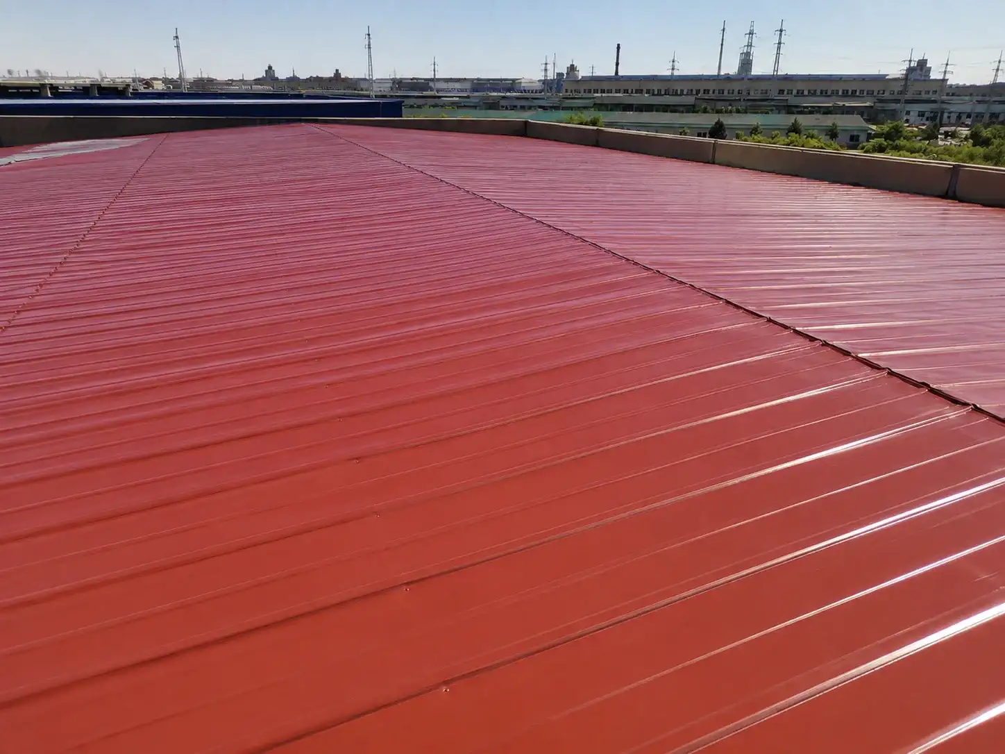 BW8008金属底漆应用于彩钢屋面或集装箱表面
