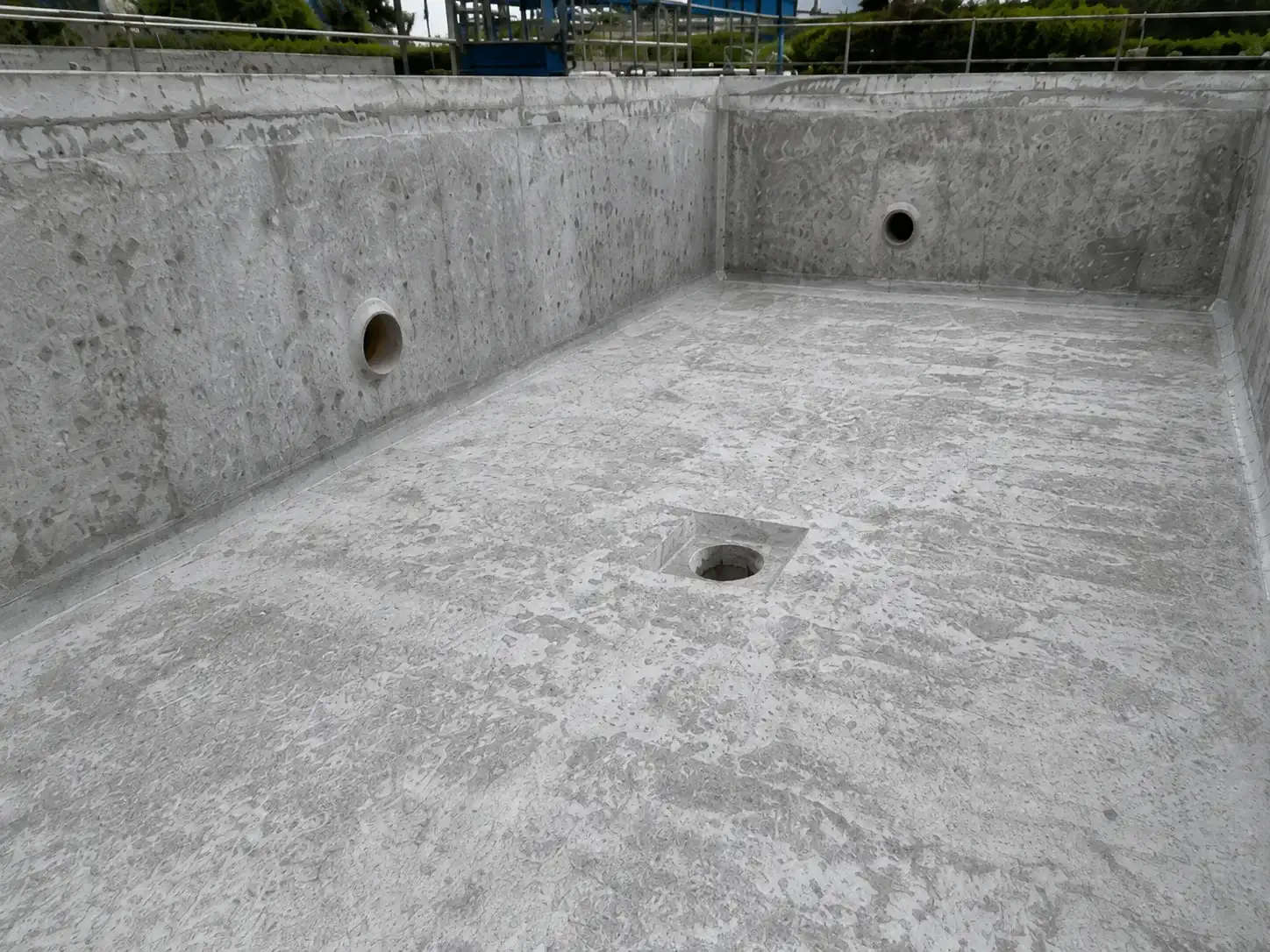 混凝土废水池防腐保护前表面处理