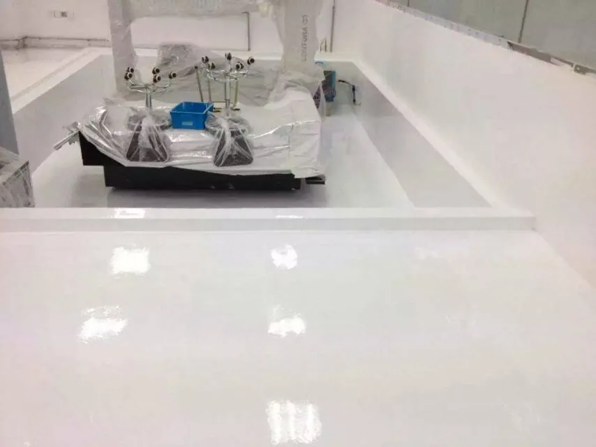 具有可清洁耐磨保护涂层的工业生产地坪