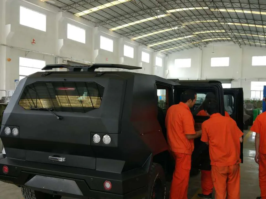 专用车后车身外部涂装检查