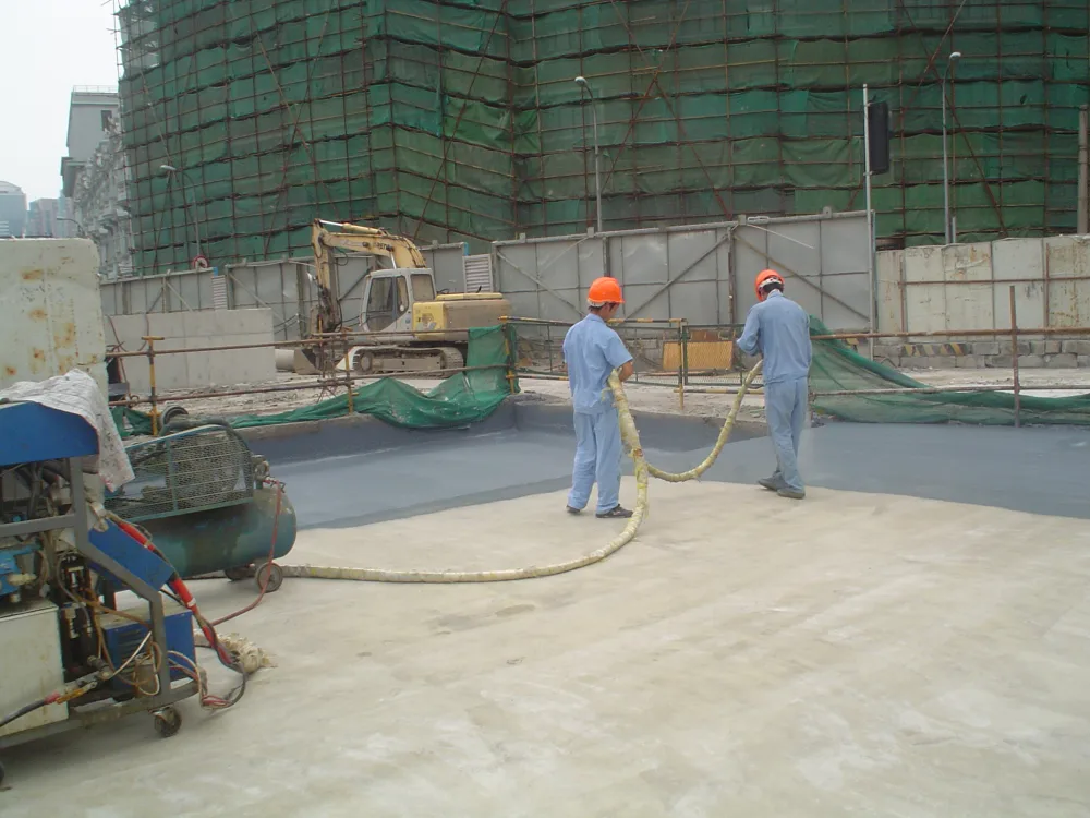 城市隧道顶板喷涂聚脲防水工程