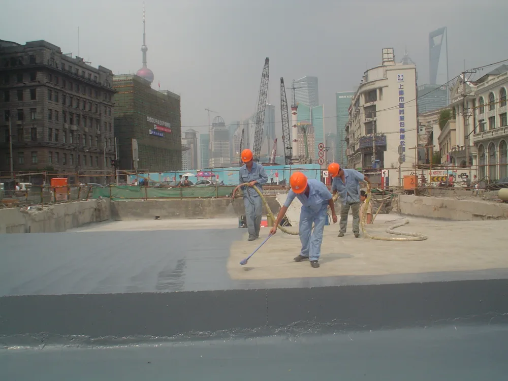 2009年上海外滩隧道顶板防水工程